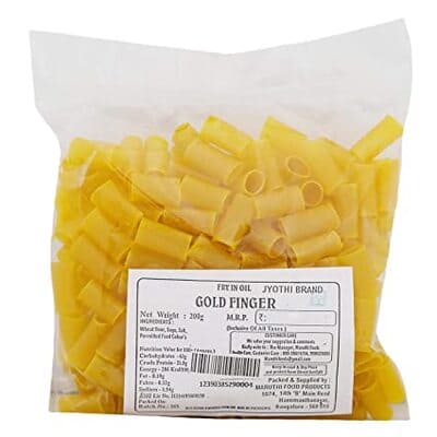 Jyothi Fryums Gold Finger Colour 450 gm