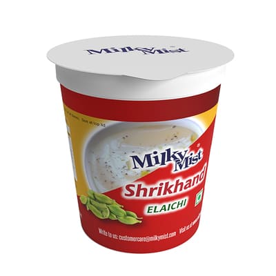 Milky Mist Elaichi Shrikhand Cup 400 gm