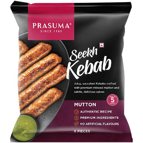 Prasuma Mutton Seekh Kabab 500 g