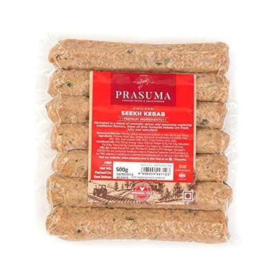 Prasuma Chicken Malai Seekh Kabab 500 g
