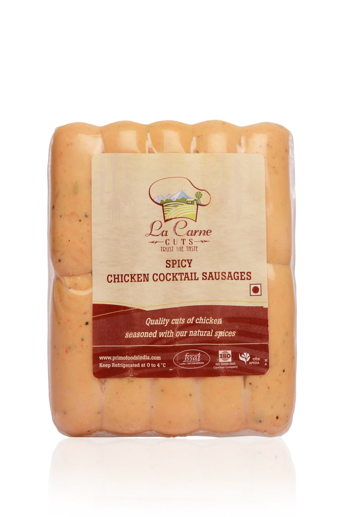 La Carne Spicy Chicken Cocktail Sausage 1 pc
