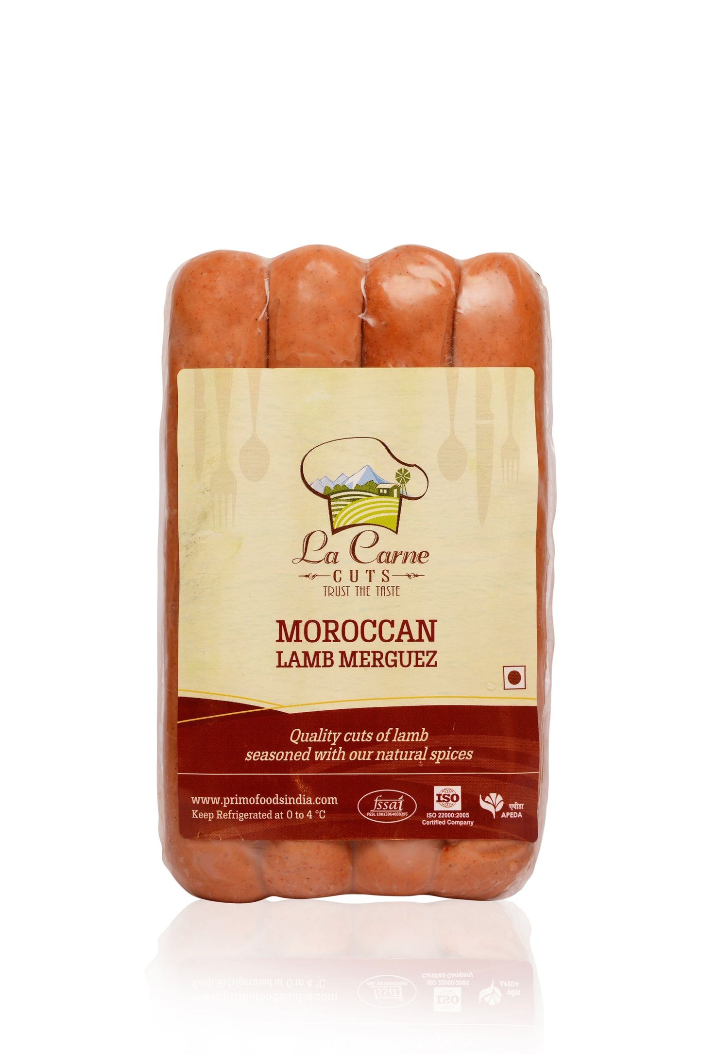 La Carne Moroccan Lamb Merguez 250 g