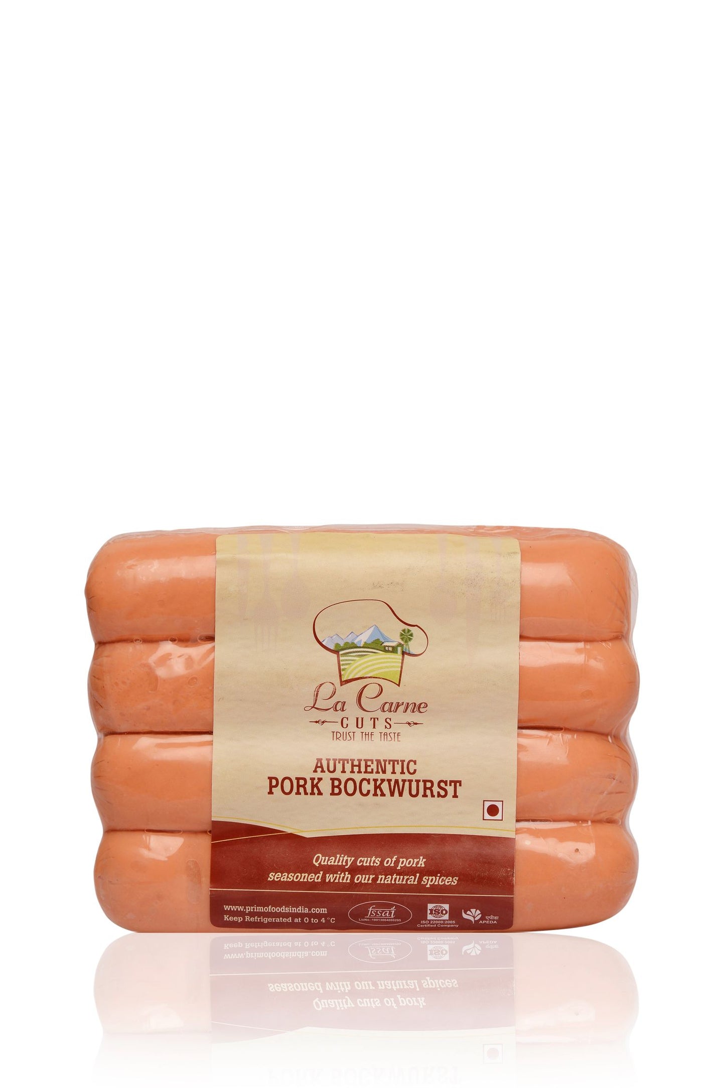 La Carne Authentic Pork Bockwurst 280 g