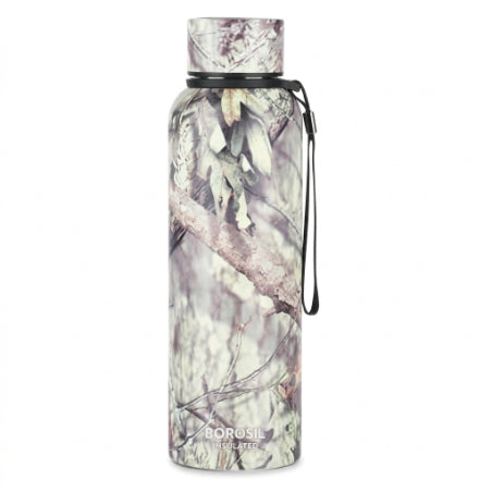 Borosil Trek Slate Bottle & Flask 700ml