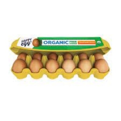 Happy Eggs Brown Pack Of 12 pcs