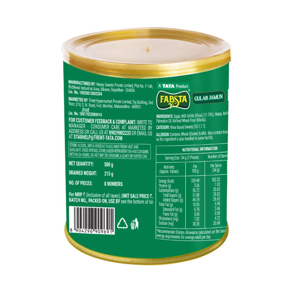 Fabsta Gulab Jamun 500 g