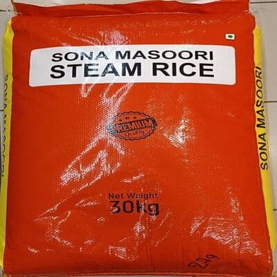 Star Sona Masoori New Steam Rice 30 kg