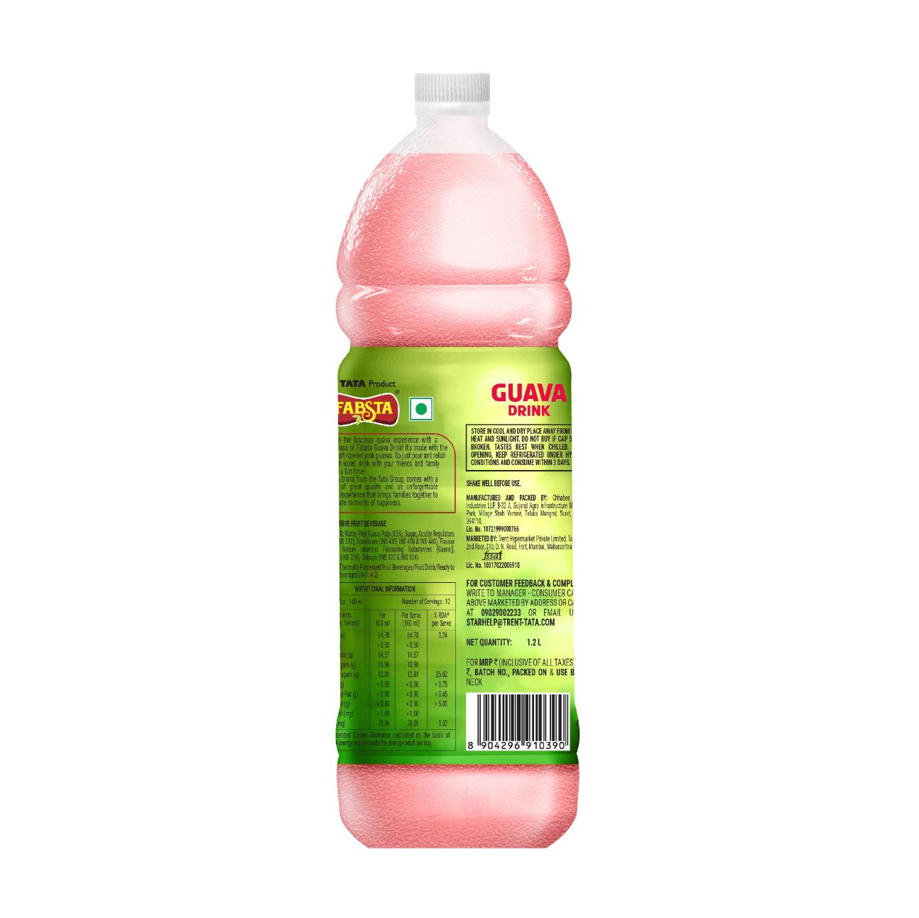 Fabsta Guava Fruit Drink 1.2 ltr
