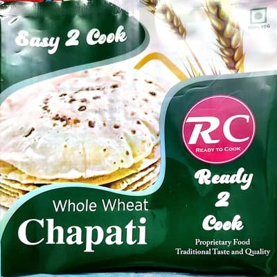 Rc Whole Wheat Chapatti 400 gm