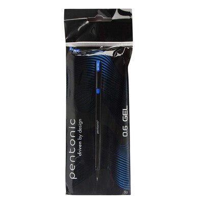 Linc Pentonic Black Gel Pen pack of 5
