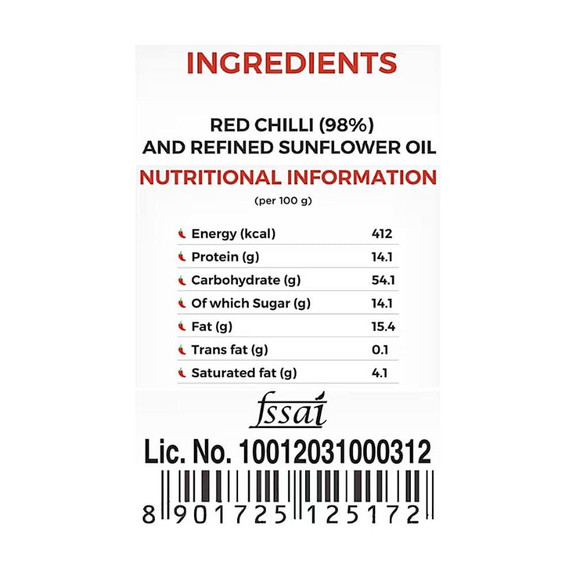 Aashirvaad Chilli Powder 200 g