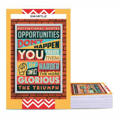 Smartle 5 Subject Spiral Book 220 Pages pack of 1