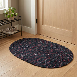 Smartle Oval Mat Assorted 33X53Cm pack of 1