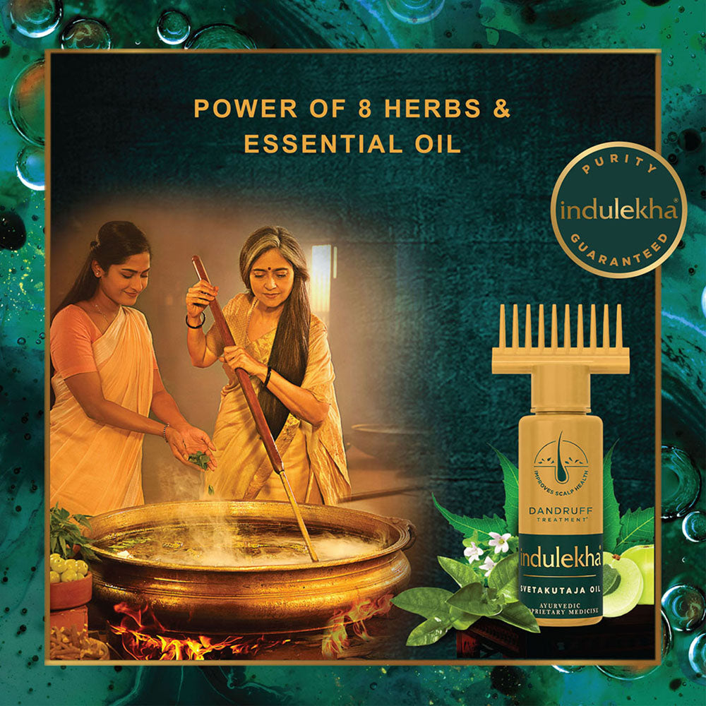 Indulekha Svetakutaja Anti Dandruff Hair Oil 100 ml