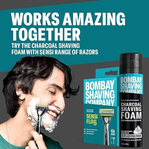 Bsc Charcoal Shaving Foam 425 g
