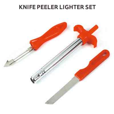 Smartle Knife Peeler Lighter Set pack of 1