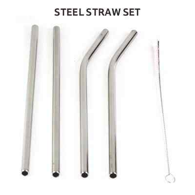 Smartle Steel Straw set of 4