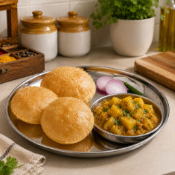 Smartle Raj Bhog Plate 18 cm pack of 1