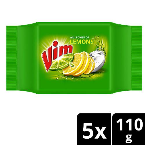 Vim Dishwash Bar 5x110 gm