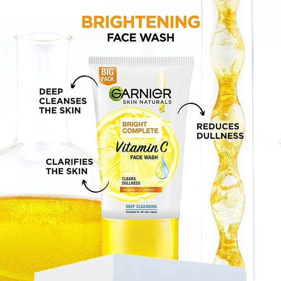 Garnier Bright Complete Face Wash 150 g