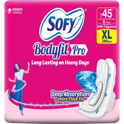Sofy Bodyfit Extra Long Sanitary Pad pack of 6