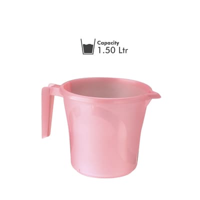 Smartle Printed Frosty Mug Pink 1.5 Ltr 1 pc