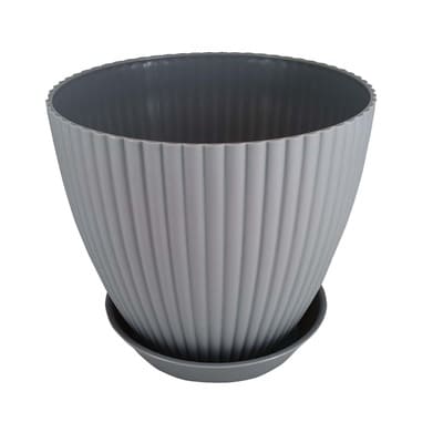 Smartle Flower Pot Grey 1 pc