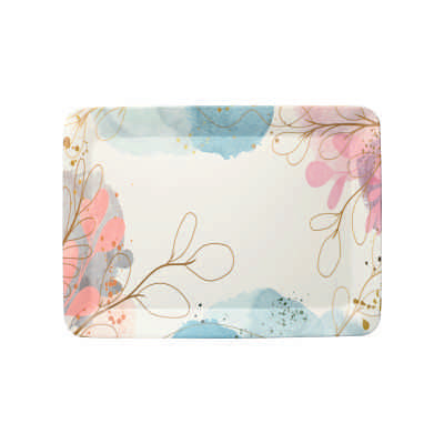 Smartle Canvas Tray Flora Medium 1 pc