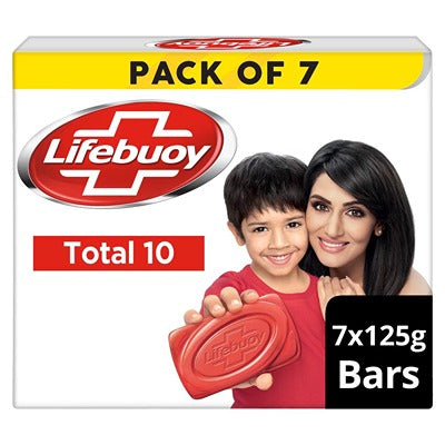 Lifebuoy Total 10 Soap 7x125 g