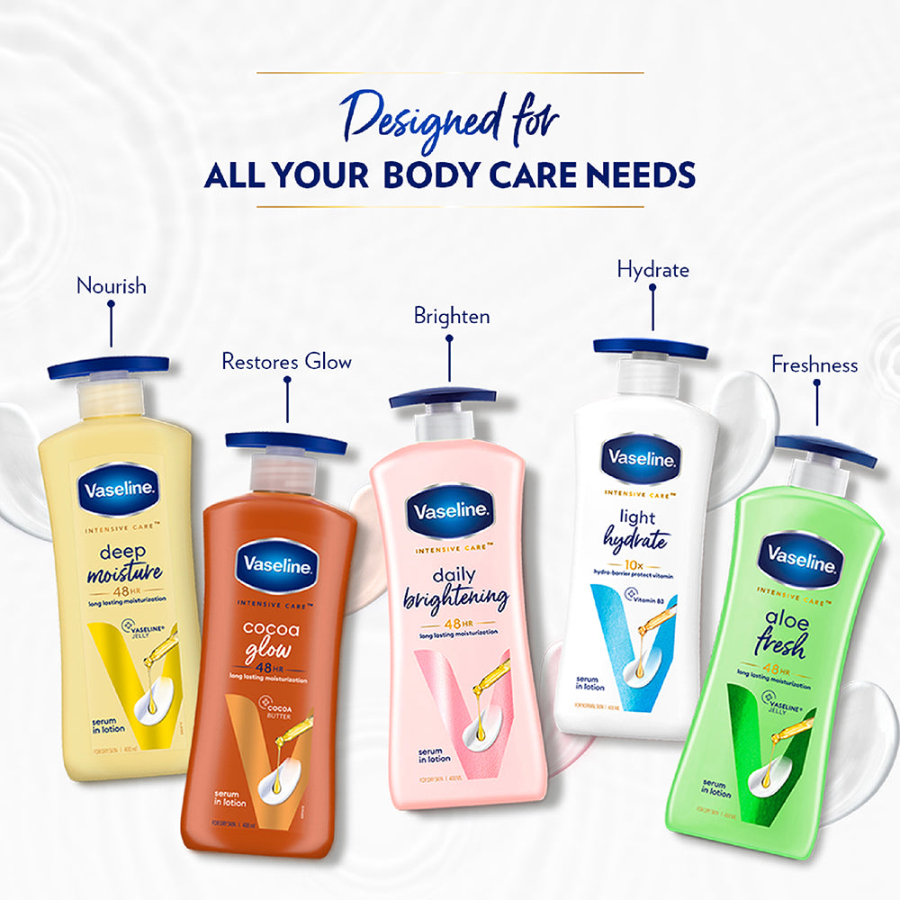 Vaseline Light Hydration Body Lotion 400 ml