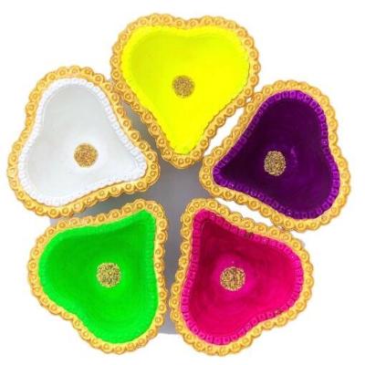 Smartle Basic Clay Diya pack of 5