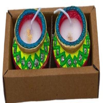 Smartle Matki Diya pack of 2