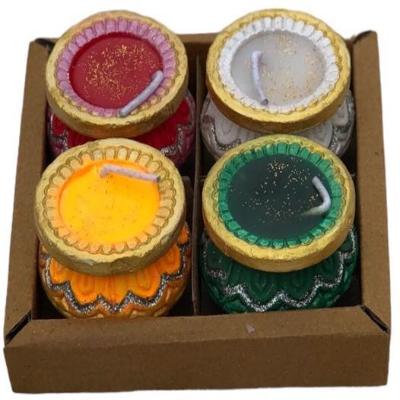 Smartle Matki Diya pack of 4