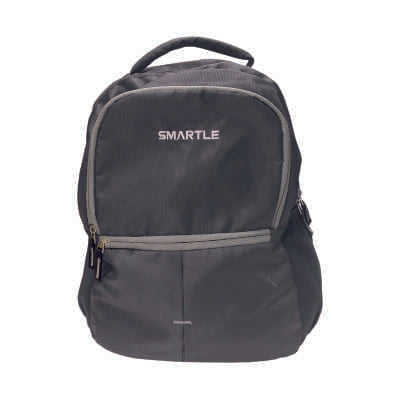 Smartle Laptop Backpack Plain Grey 1 pc