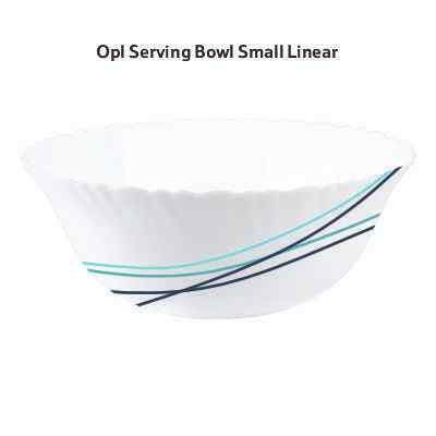 Smartle Opalware Serving Bowl Small Linear 1 pc
