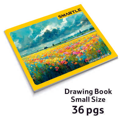 Smartle Drawing Book Small Size 36 Pages 1 pc