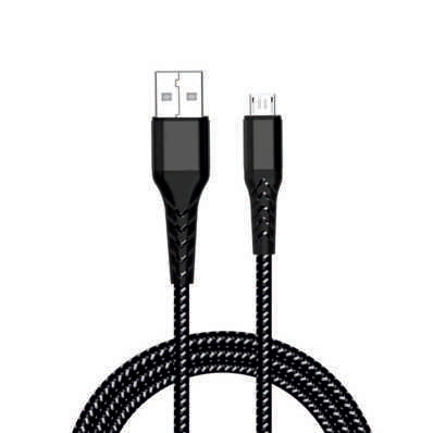 Smartle Micro Braided Usb Black 1 pc