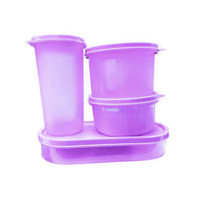 Smartle Fresherware Container Pink set of 4