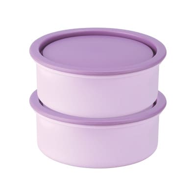 Smartle Plain Snaplock 500 Ml Lavender set of 2