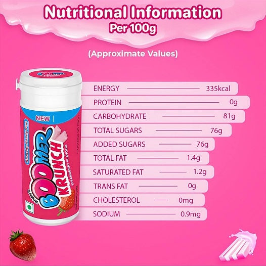 Boomer Strawberry Tube 28 g