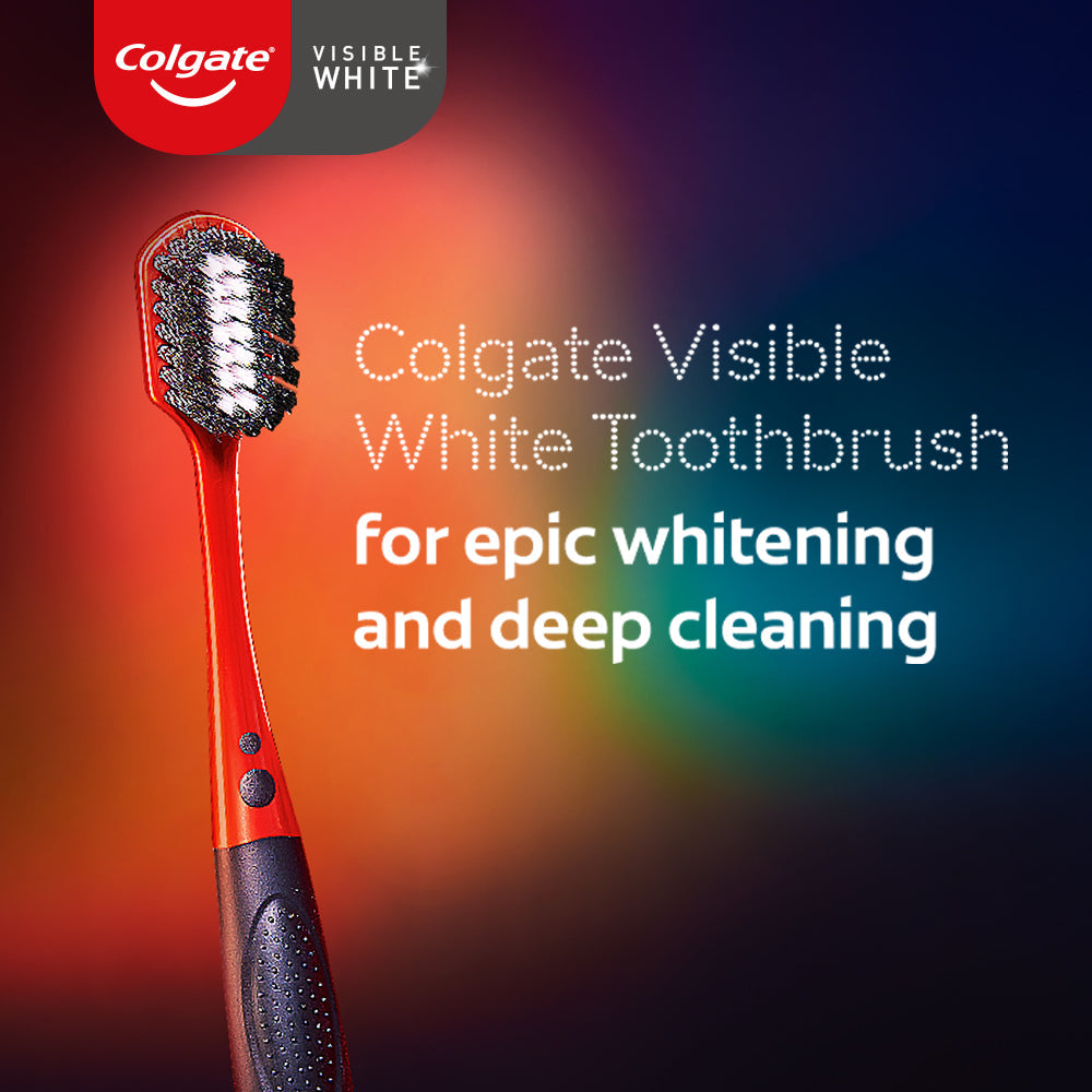 Colgate Visible White O2 Tootbrush pack of 2