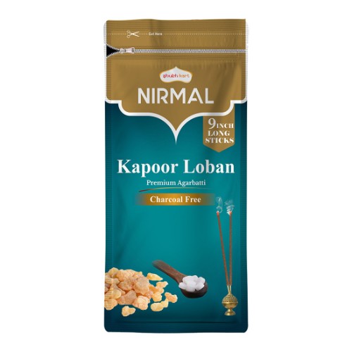 Nirmal Ziplock Kapoor Loban Agarbatti 125 gm