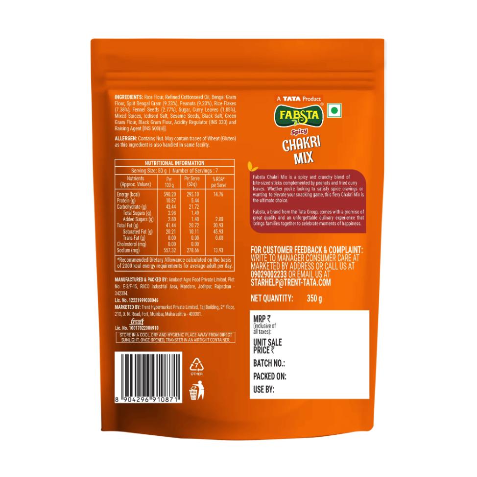 Fabsta Chakri Mix 350 g