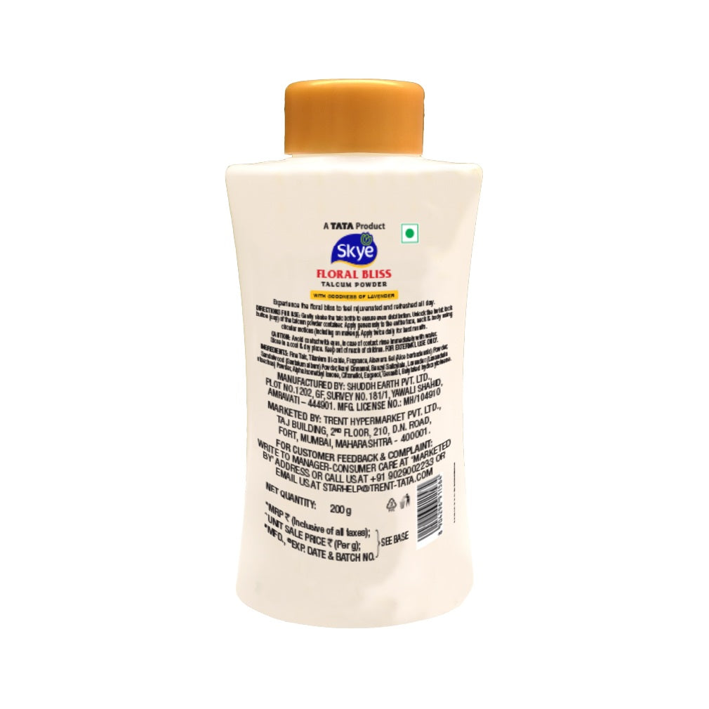Skye Floral Bliss Talcum Powder 200 g
