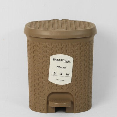 Smartle Royal Dustbin Brown 7 Ltr 1 pc