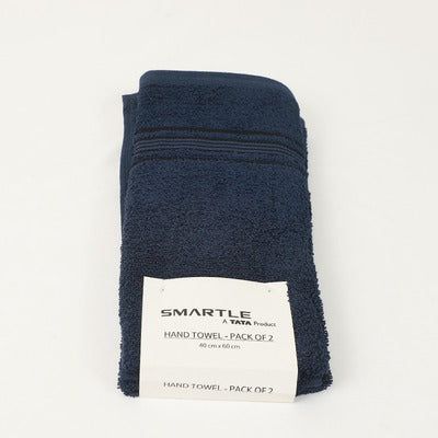 Smartle Hand Towel Dark Blue set of 2