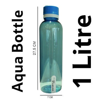 Smartle Aqua Bottle Blue 1 Ltr pack of 1