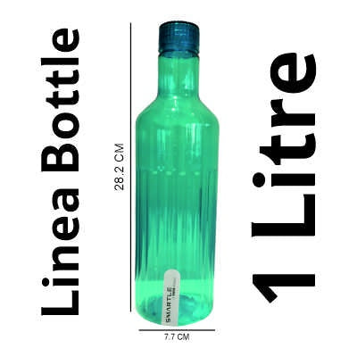 Smartle Linea Bottle Blue 1 Ltr pack of 1