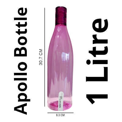 Smartle Apollo Bottle Red 1 Ltr pack of 1