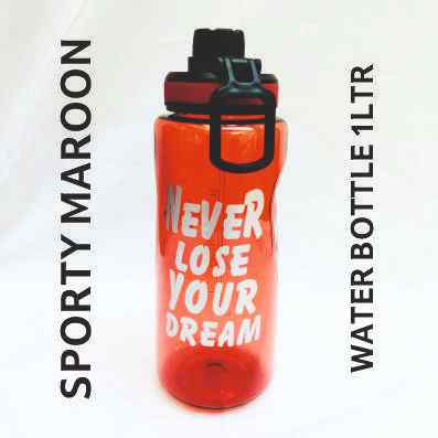 Smartle Sporty Water Bottle Maroon 1 Ltr pack of 1